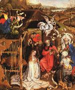 Robert Campin The Nativity oil painting reproduction